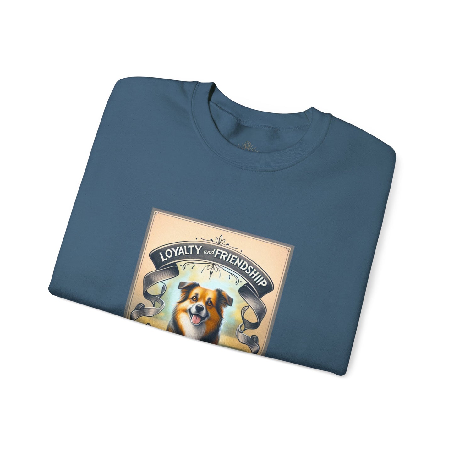 Dog Lover's Crewneck Sweatshirt - Loyalty & Friendship, Cozy Sweatshirt