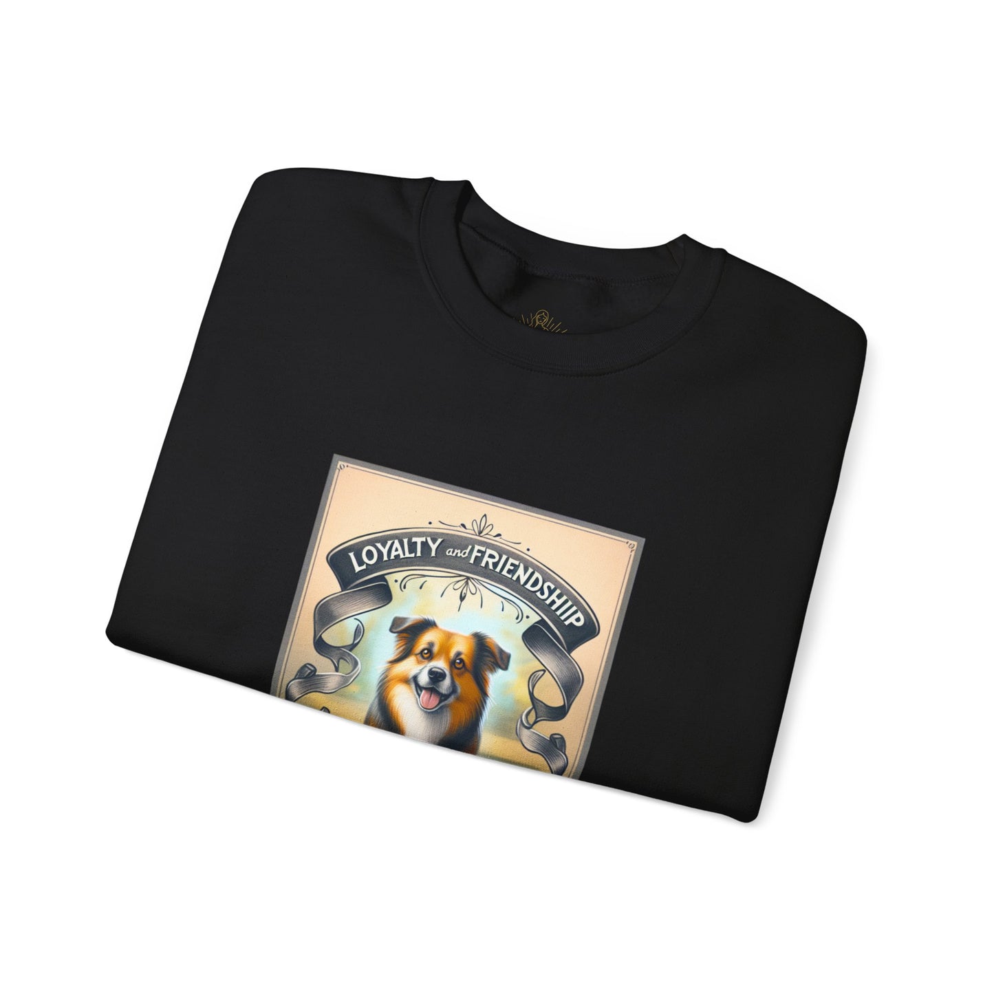 Dog Lover's Crewneck Sweatshirt - Loyalty & Friendship, Cozy Sweatshirt
