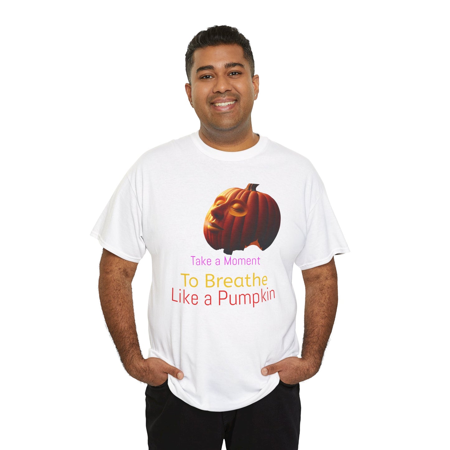 Pumpkin Vibe Tee - Unisex Cotton Shirt