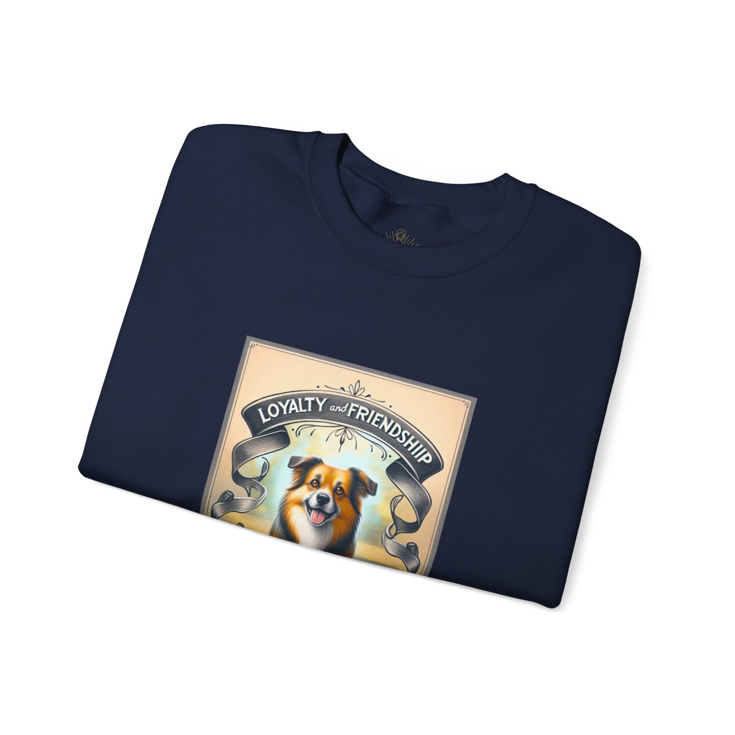 Dog Lover's Crewneck Sweatshirt - Loyalty & Friendship, Cozy Sweatshirt