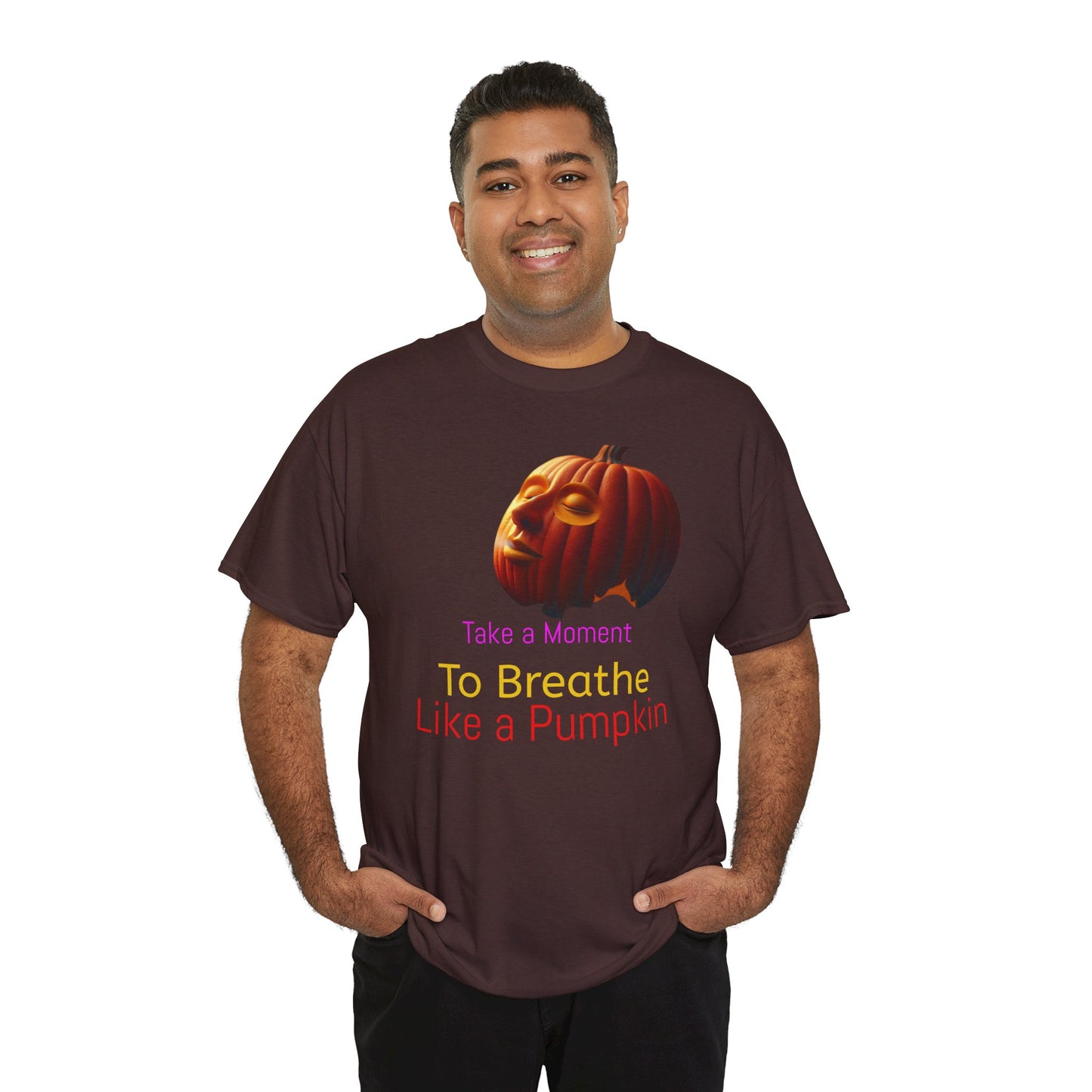 Pumpkin Vibe Tee - Unisex Cotton Shirt
