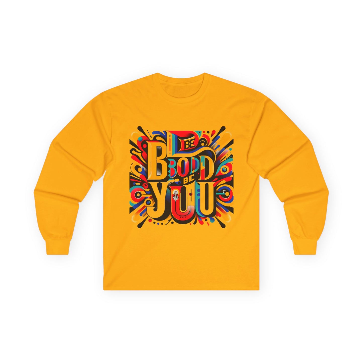 Long Sleeve Tee - Positive Vibes Shirt for Everyday Wear