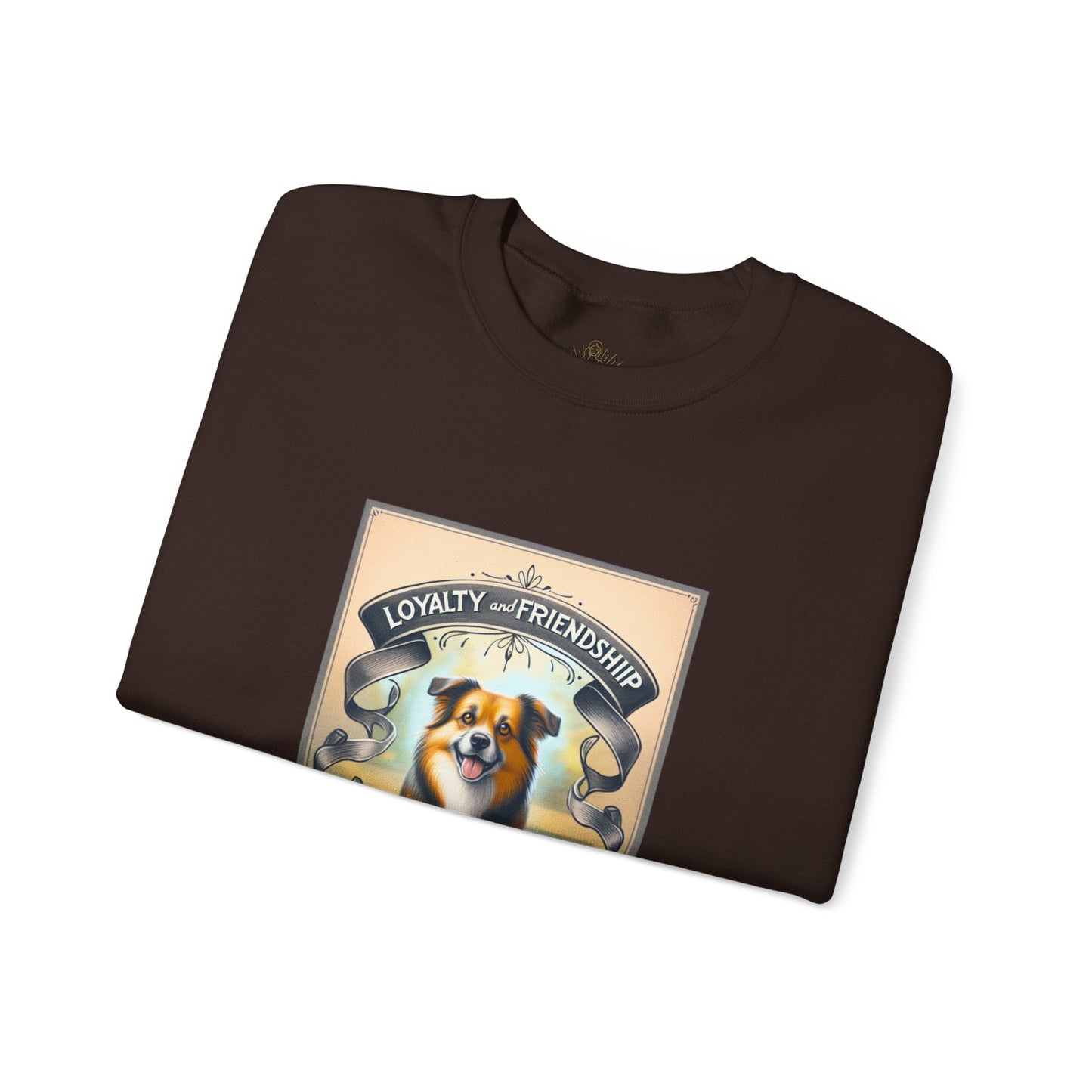 Dog Lover's Crewneck Sweatshirt - Loyalty & Friendship, Cozy Sweatshirt