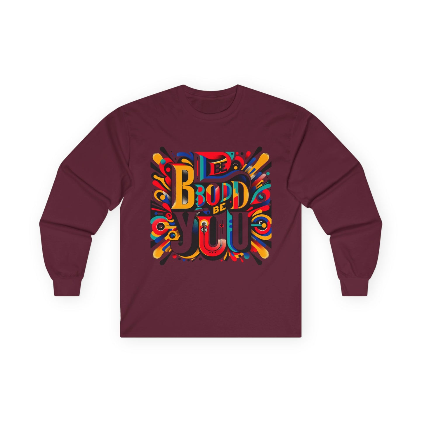 Long Sleeve Tee - Positive Vibes Shirt for Everyday Wear