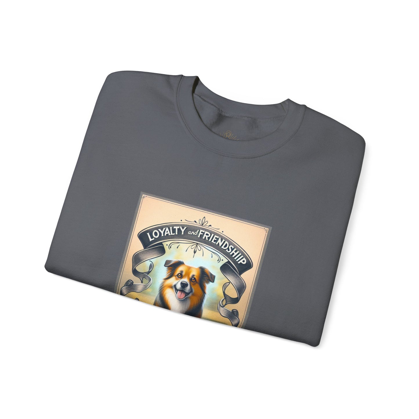 Dog Lover's Crewneck Sweatshirt - Loyalty & Friendship, Cozy Sweatshirt