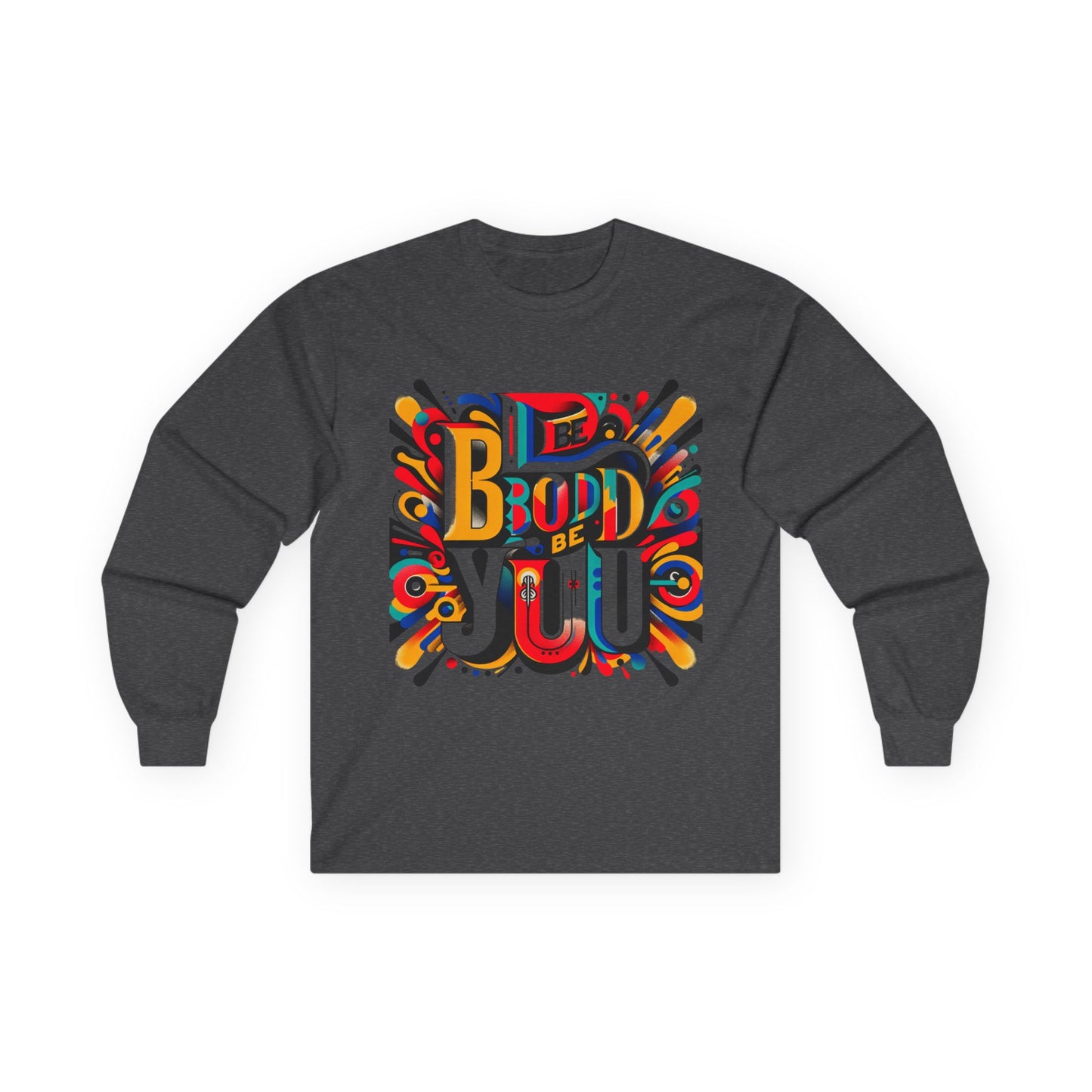 Long Sleeve Tee - Positive Vibes Shirt for Everyday Wear