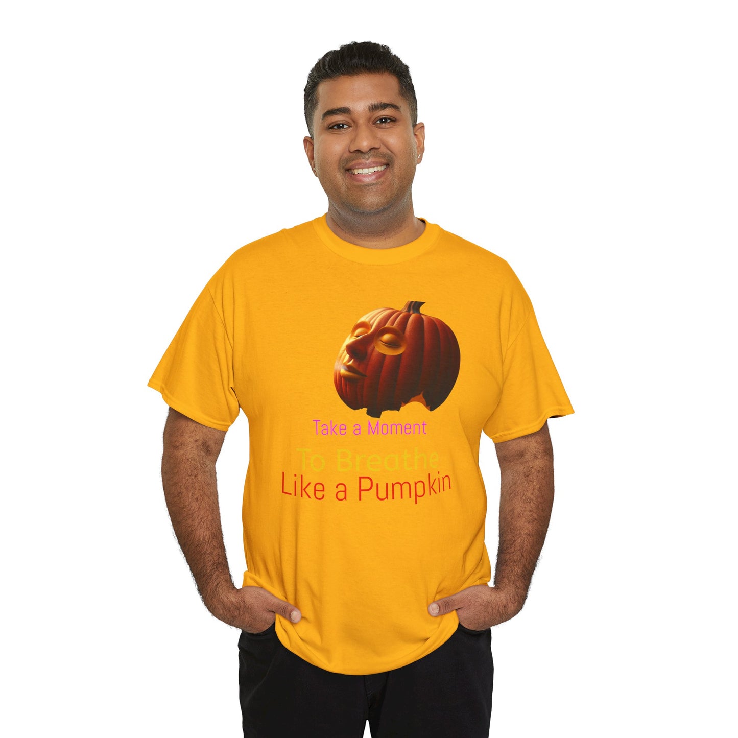 Pumpkin Vibe Tee - Unisex Cotton Shirt