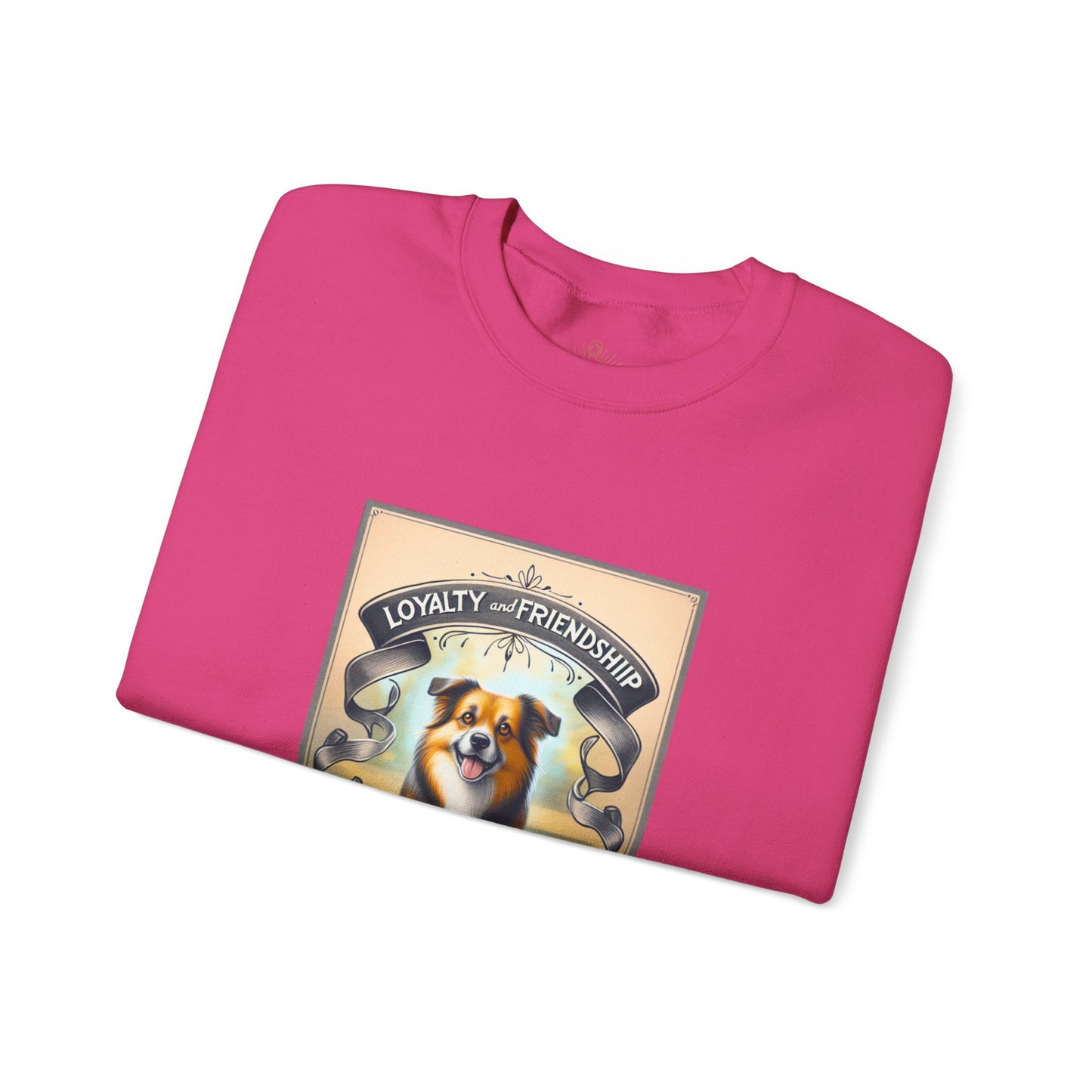 Dog Lover's Crewneck Sweatshirt - Loyalty & Friendship,  Cozy Sweatshirt