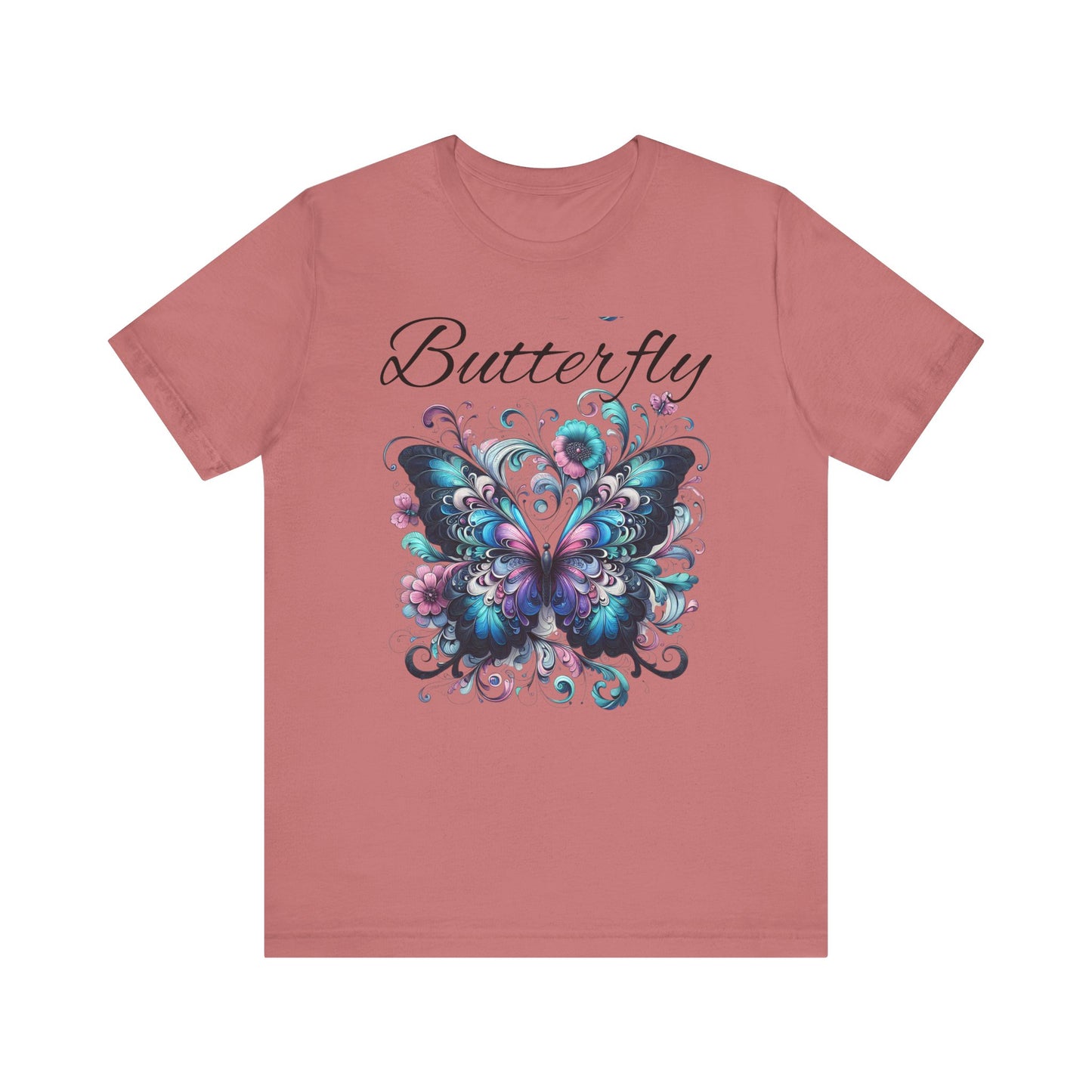 Colorful Butterfly T-Shirt