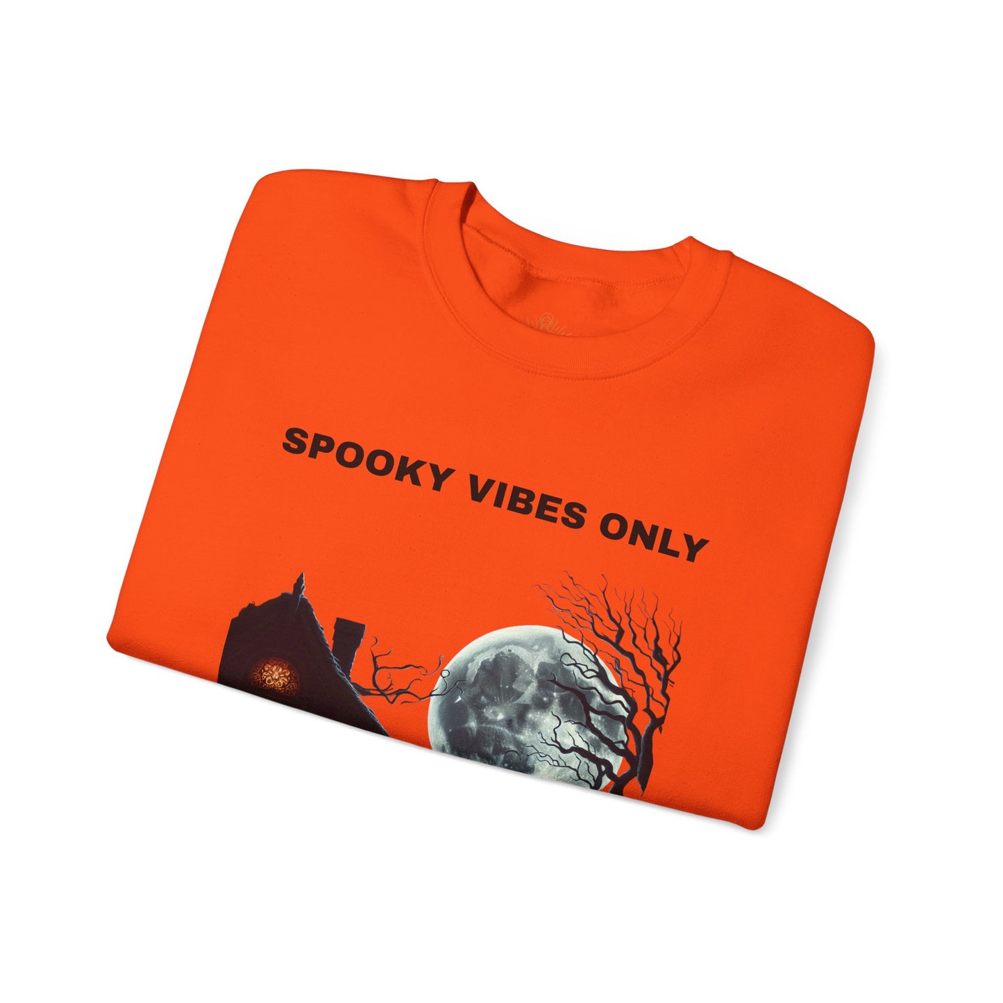 Spooky Vibes Only Sweatshirt - Cozy Halloween Wears