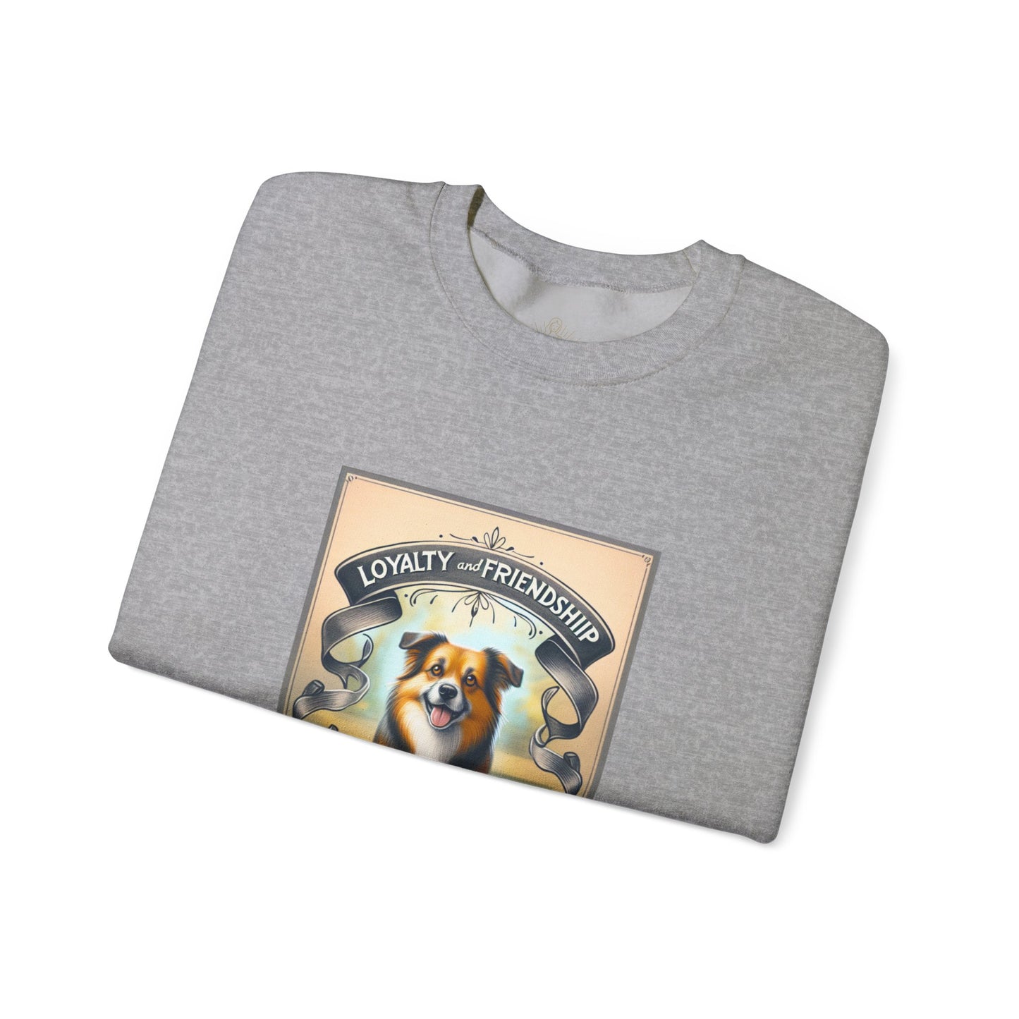 Dog Lover's Crewneck Sweatshirt - Loyalty & Friendship,  Cozy Sweatshirt