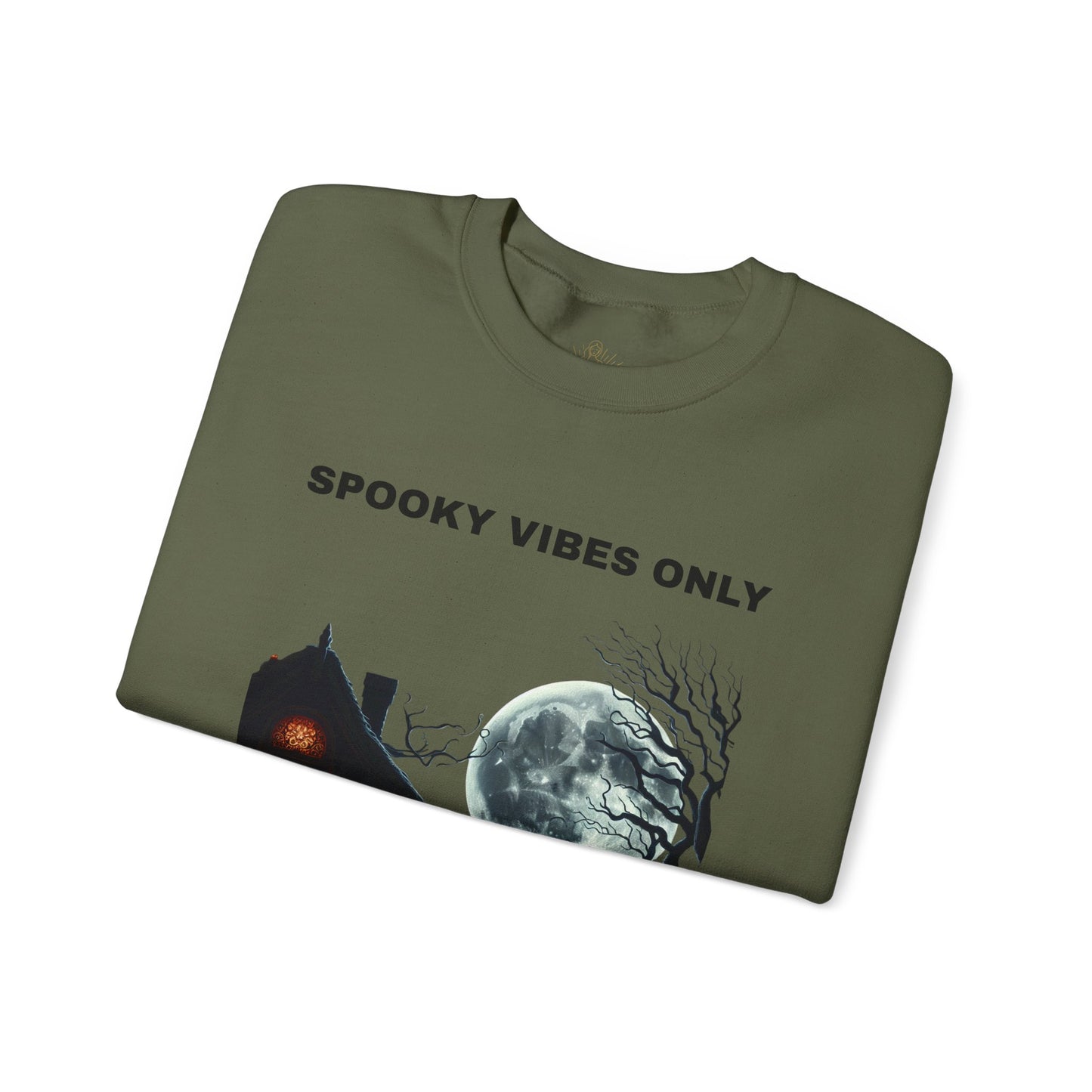 Spooky Vibes Only Sweatshirt - Cozy Halloween Wears