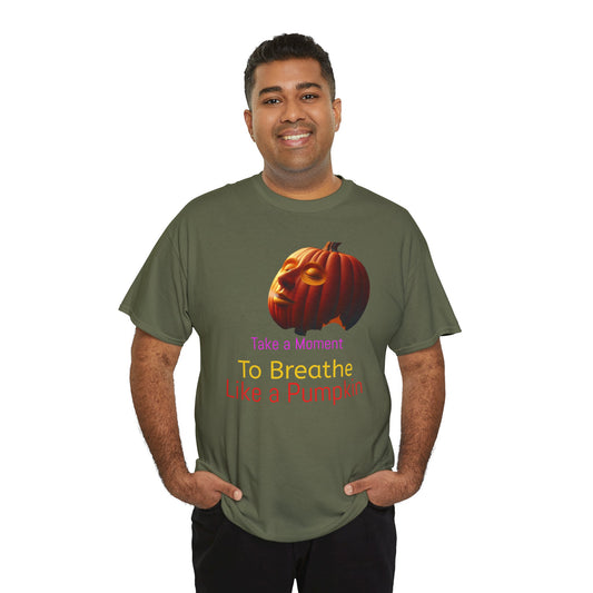 Pumpkin Vibe Tee - Unisex Cotton Shirt