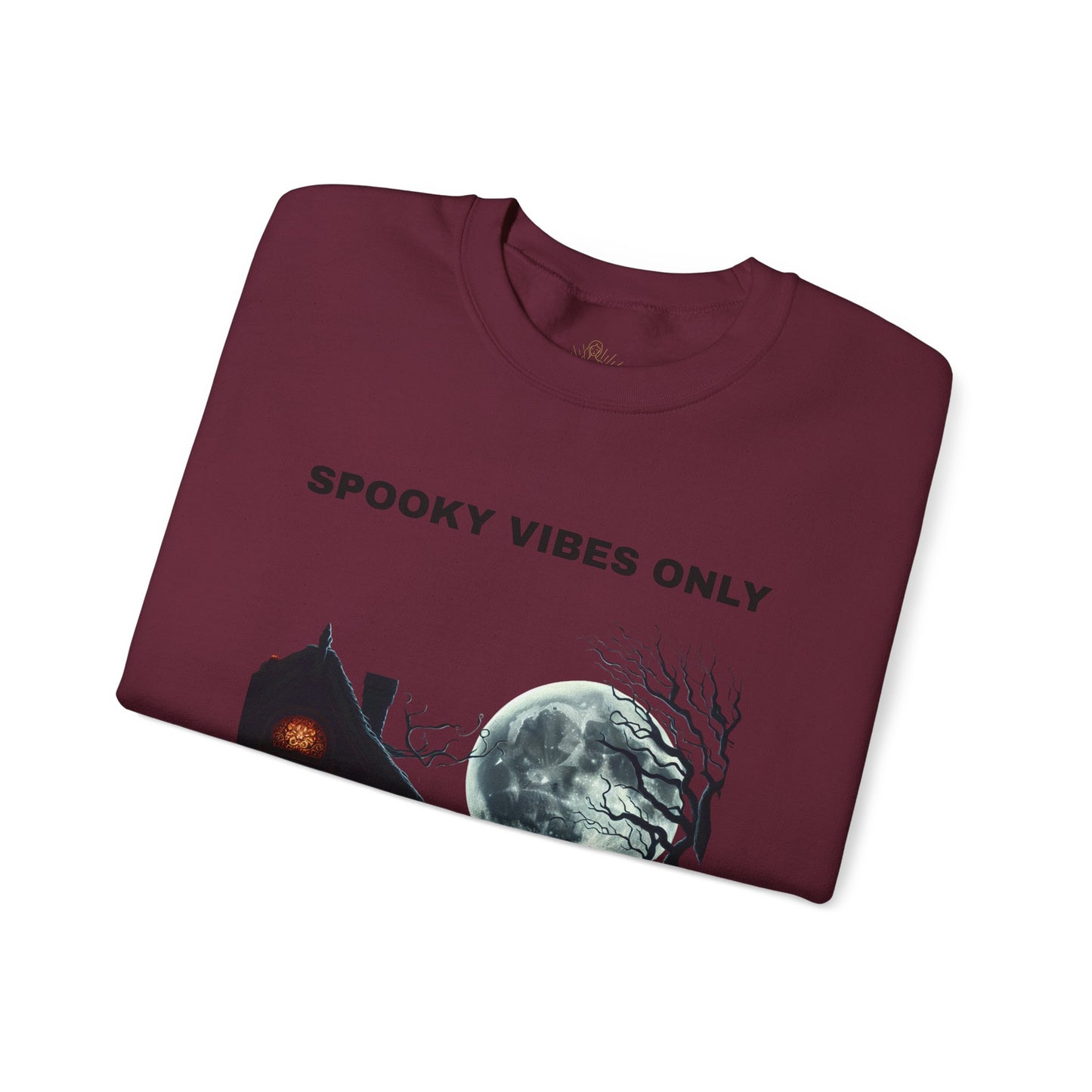 Spooky Vibes Only Sweatshirt - Cozy Halloween Wears