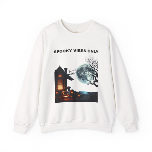 Spooky Vibes Only Sweatshirt - Cozy Halloween Wears