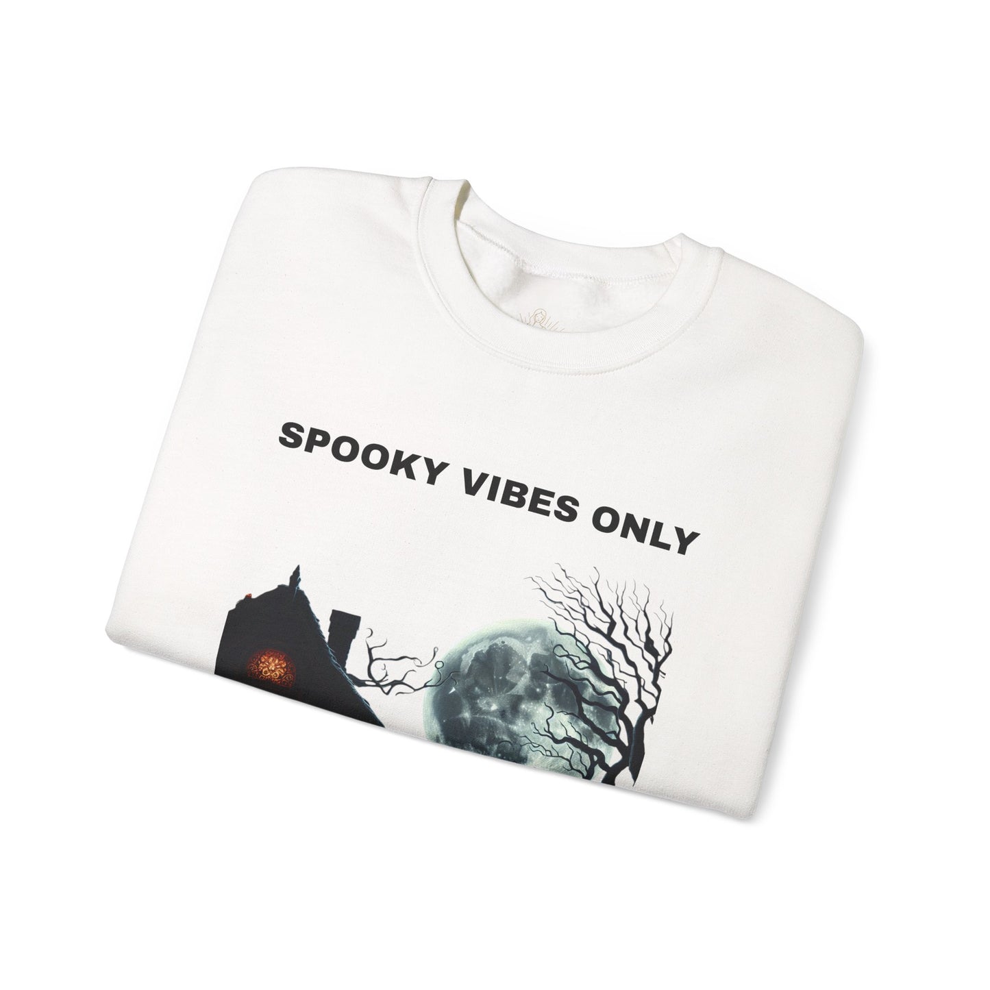 Spooky Vibes Only Sweatshirt - Cozy Halloween Wears