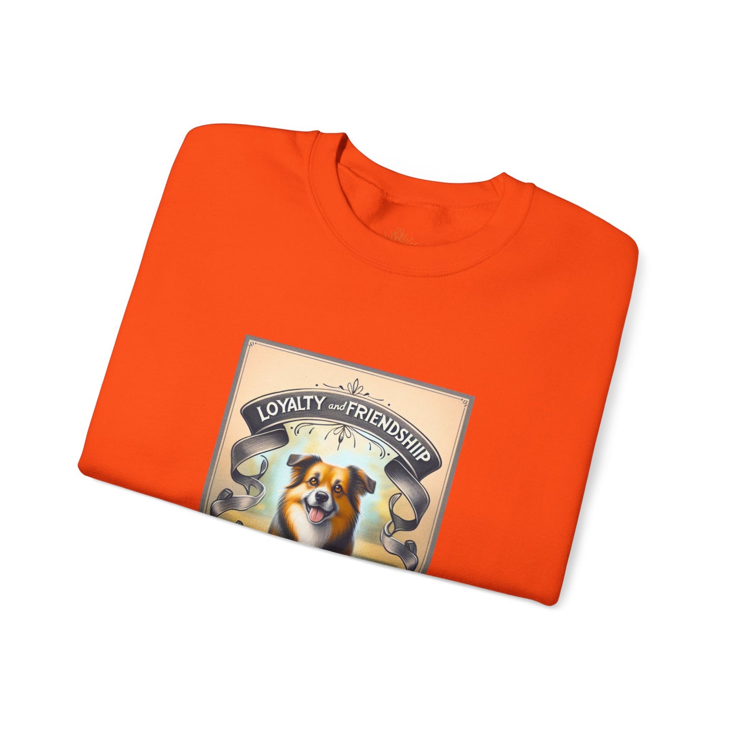 Dog Lover's Crewneck Sweatshirt - Loyalty & Friendship,  Cozy Sweatshirt