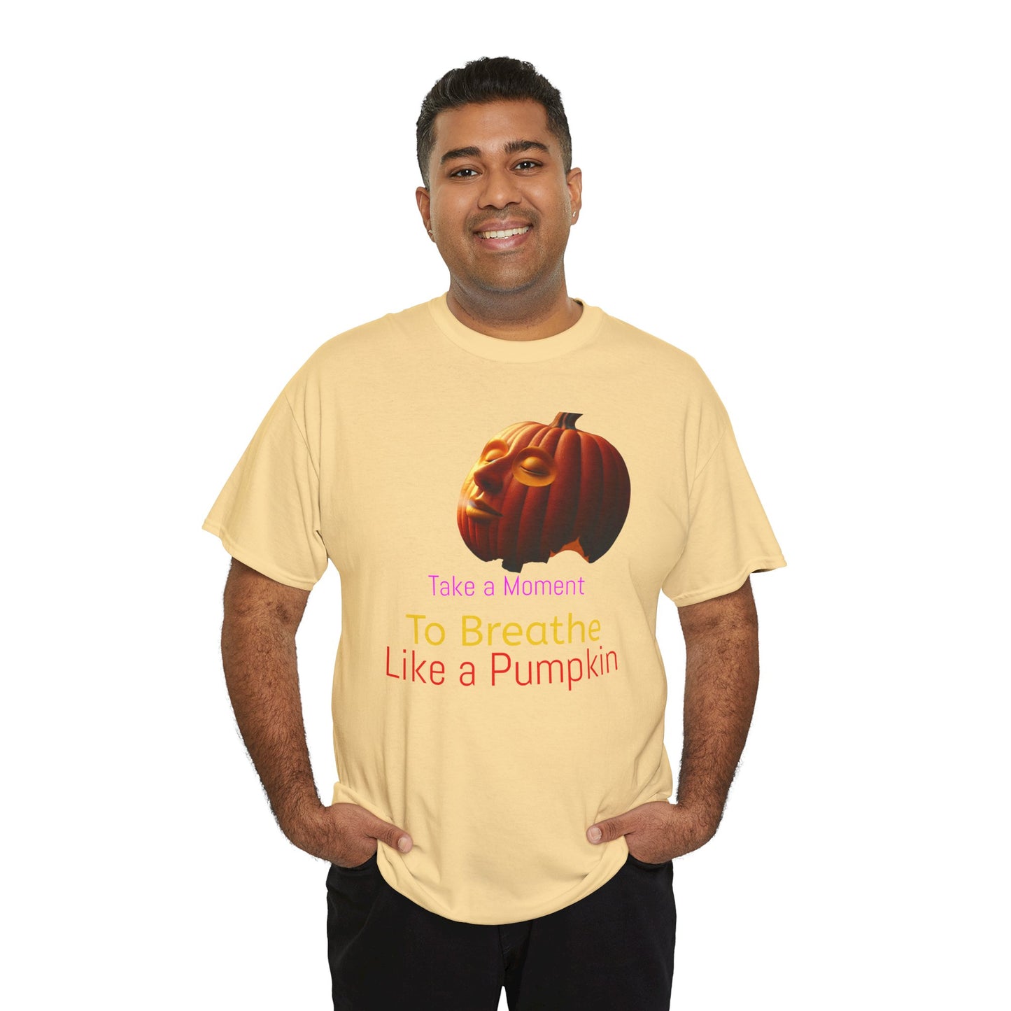 Pumpkin Vibe Tee - Unisex Cotton Shirt