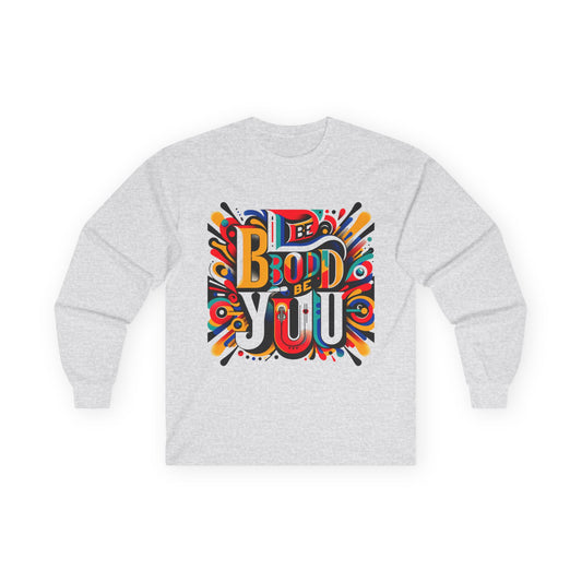 Long Sleeve Tee - Positive Vibes Shirt for Everyday Wear