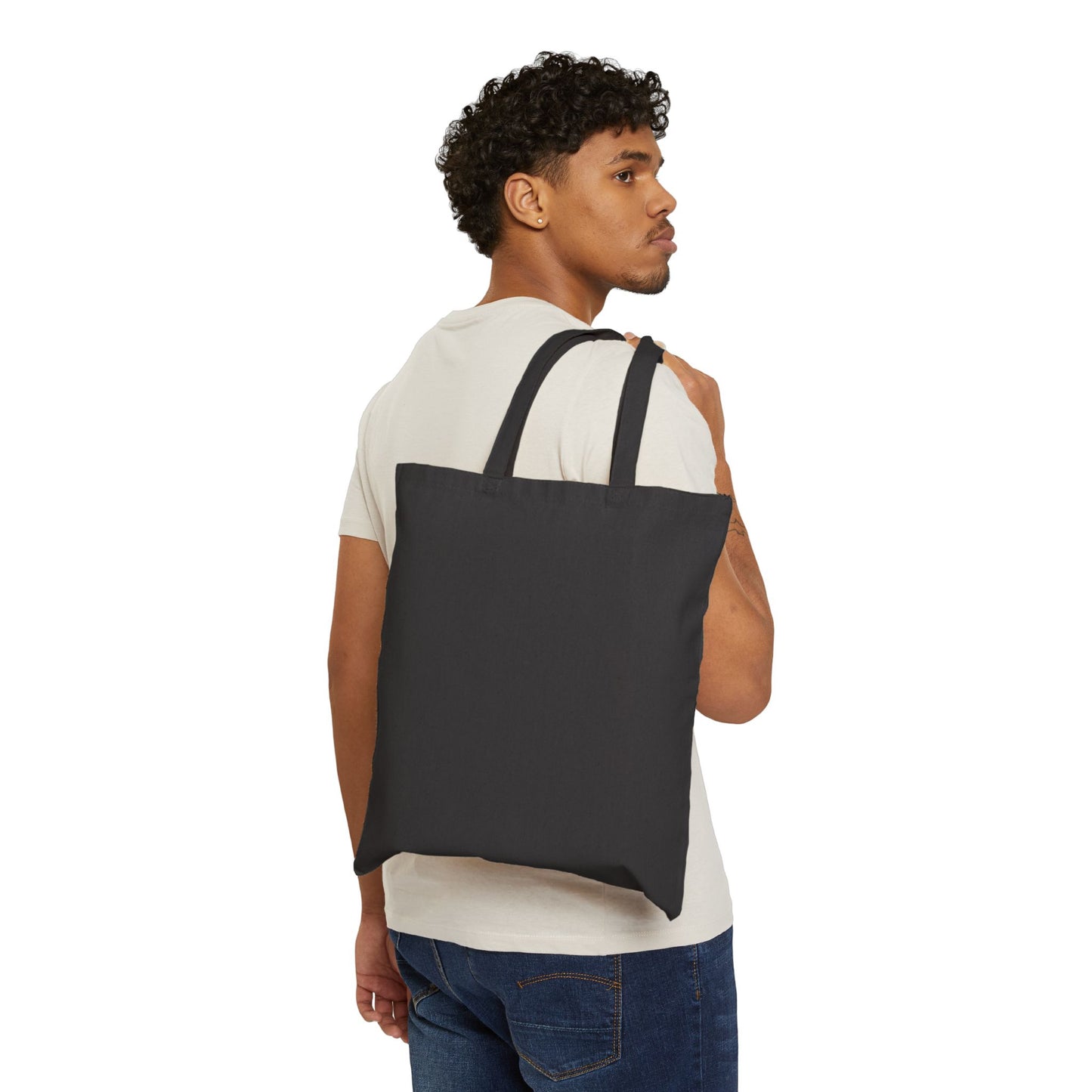 Pursue Everything Cotton Canvas Tote Bag