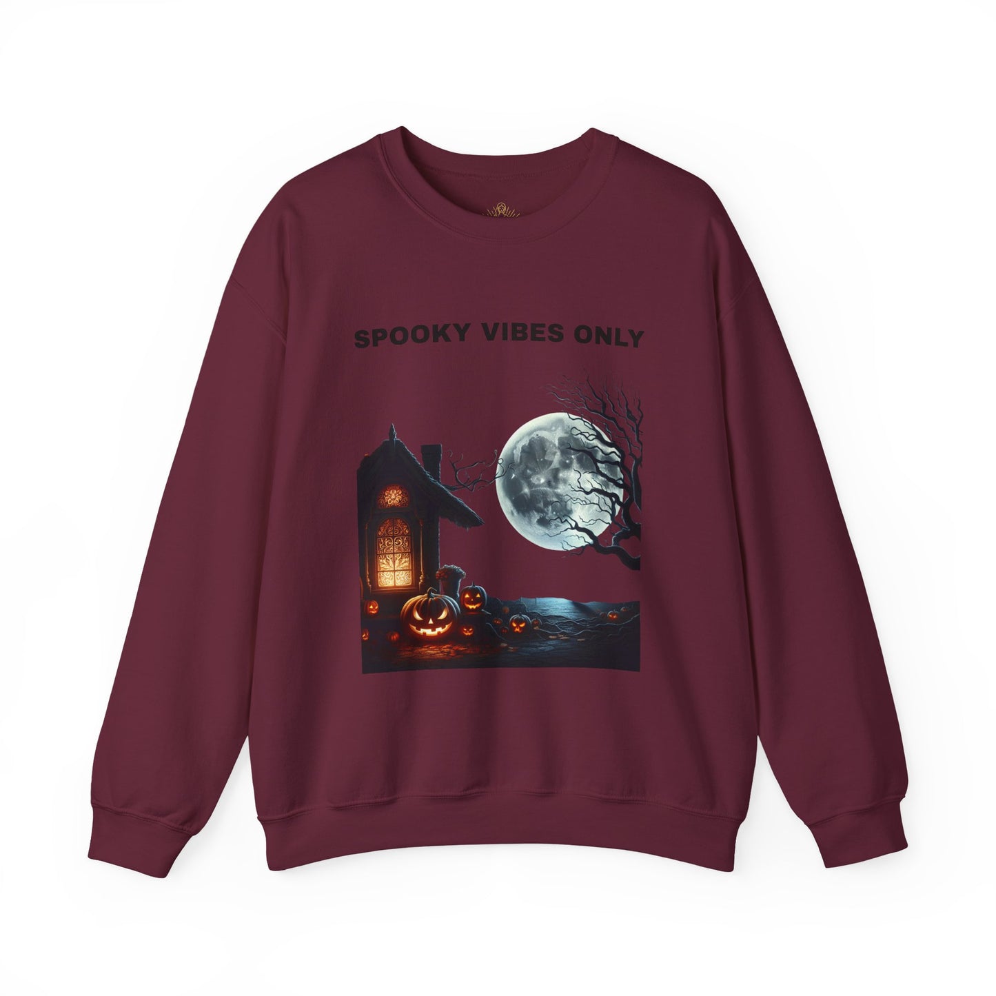 Spooky Vibes Only Sweatshirt - Cozy Halloween Wears