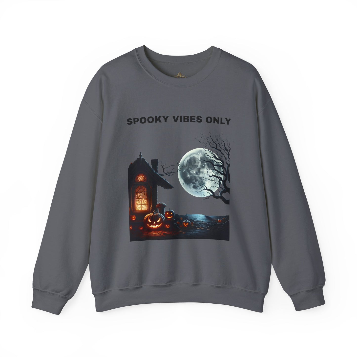Spooky Vibes Only Sweatshirt - Cozy Halloween Wears