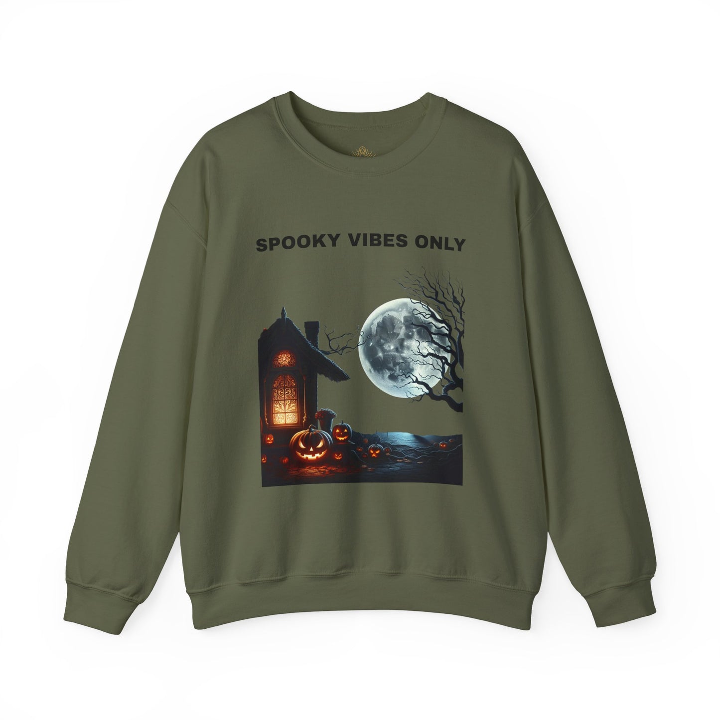 Spooky Vibes Only Sweatshirt - Cozy Halloween Wears