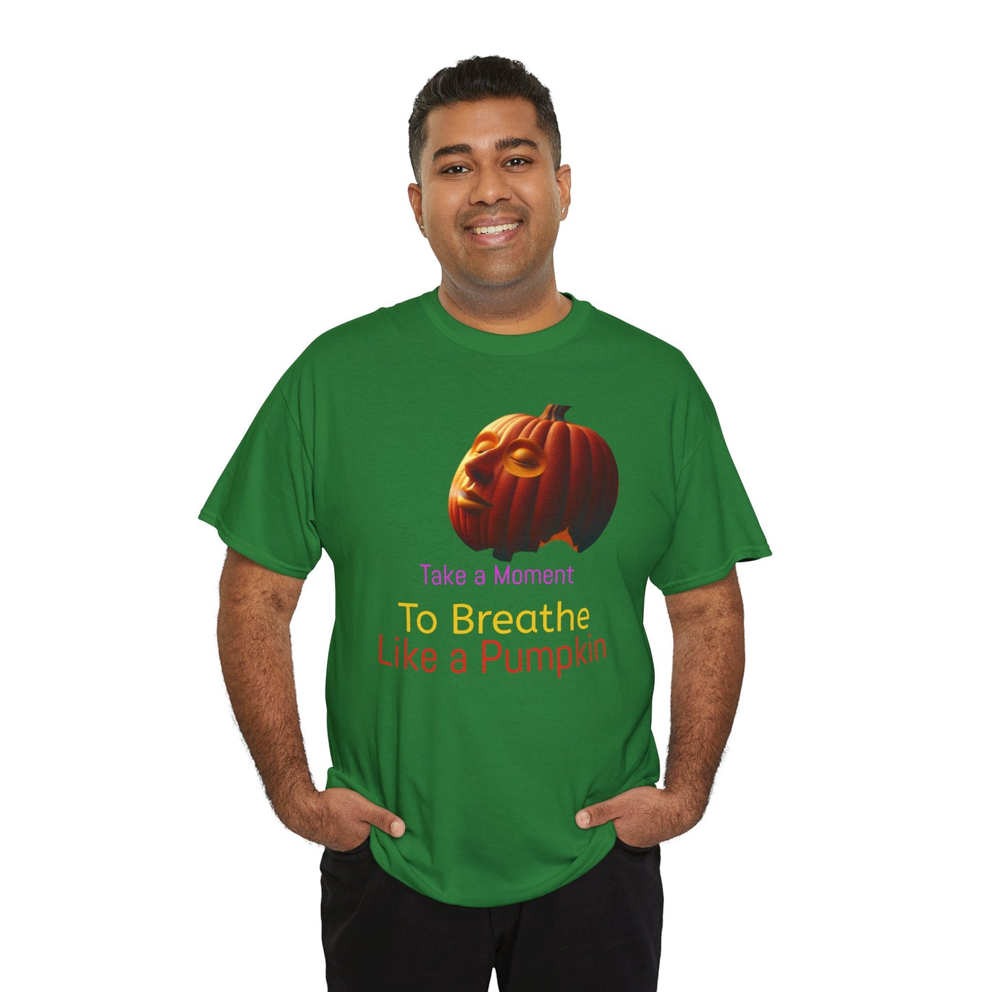 Pumpkin Vibe Tee - Unisex Cotton Shirt